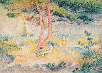 Der Strand von St. Clair